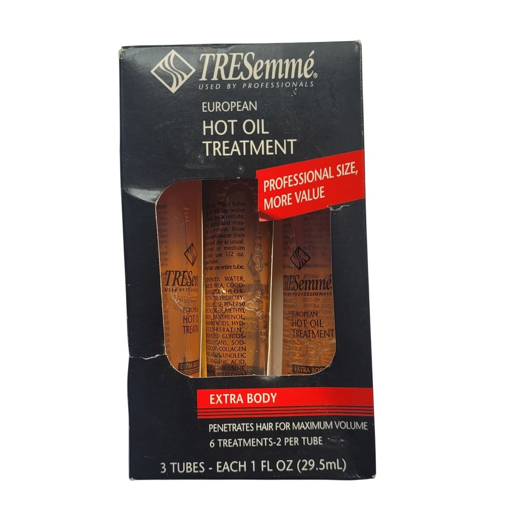 TRESemme European Hot Oil Treatment Extra Body 3‎ Tubes 1oz